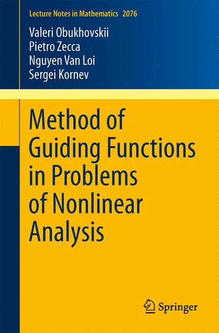 Couverture_Method of Guiding Functions in Problems of Nonlinear Analysis