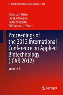 Front cover_Proceedings of the 2012 International Conference on Applied Biotechnology (ICAB 2012)
