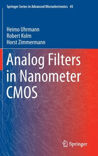 Front cover_Analog Filters in Nanometer CMOS