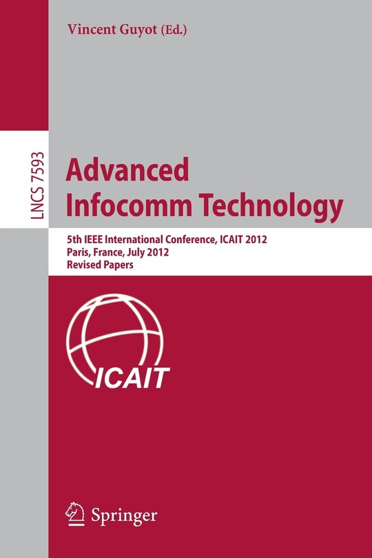 Front cover_Advanced Infocomm Technology