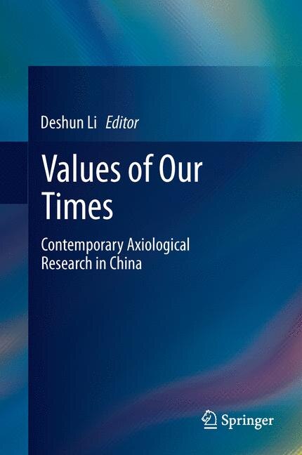 Front cover_Values of Our Times