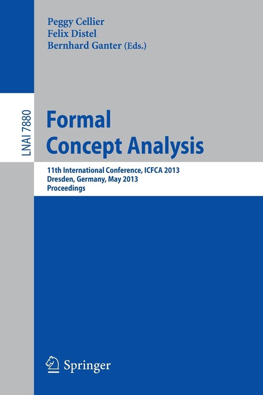 Front cover_Formal Concept Analysis