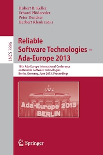 Front cover_Reliable Software Technologies - Ada-europe 2013