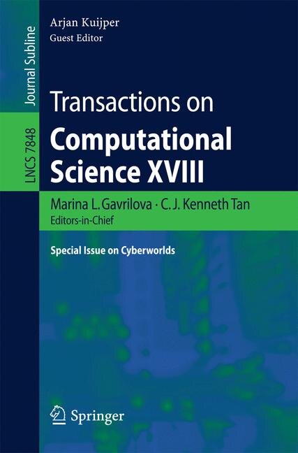 Front cover_Transactions on Computational Science XVIII