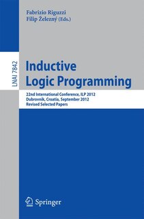 Front cover_Inductive Logic Programming