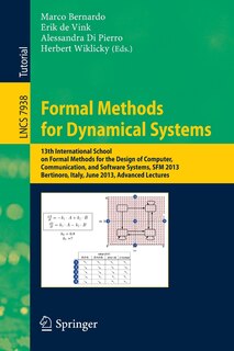 Front cover_Formal Methods for Dynamical Systems