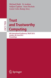 Couverture_Trust and Trustworthy Computing