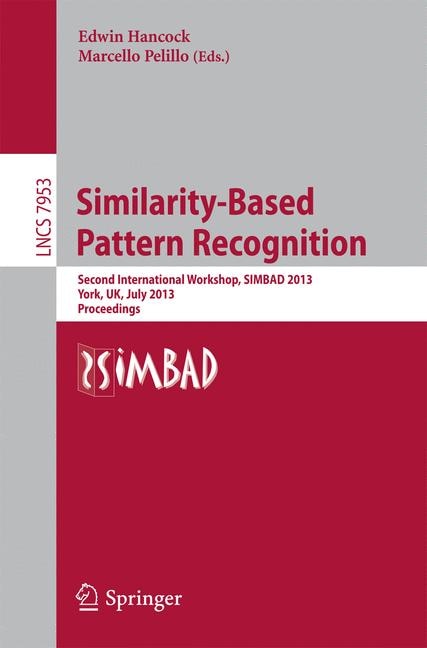 Front cover_Similarity-Based Pattern Recognition