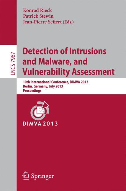 Couverture_Detection of Intrusions and Malware, and Vulnerability Assessment