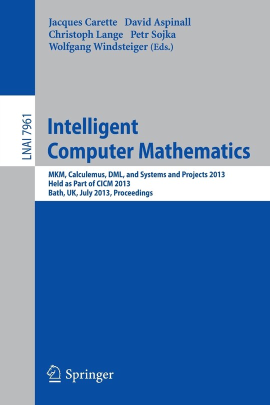 Front cover_Intelligent Computer Mathematics