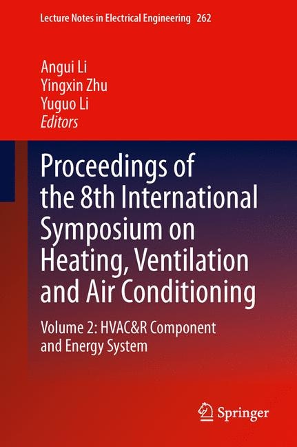 Couverture_Proceedings of the 8th International Symposium on Heating, Ventilation and Air Conditioning