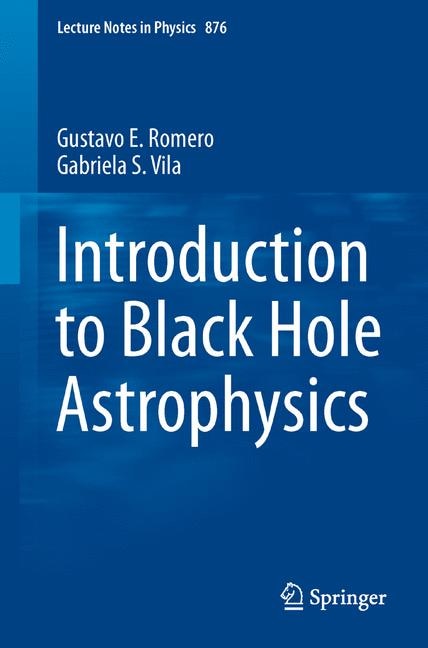 Couverture_Introduction to Black Hole Astrophysics