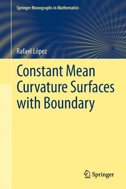Front cover_Constant Mean Curvature Surfaces with Boundary