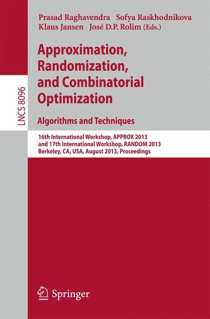 Couverture_Approximation, Randomization, and Combinatorial Optimization. Algorithms and Techniques