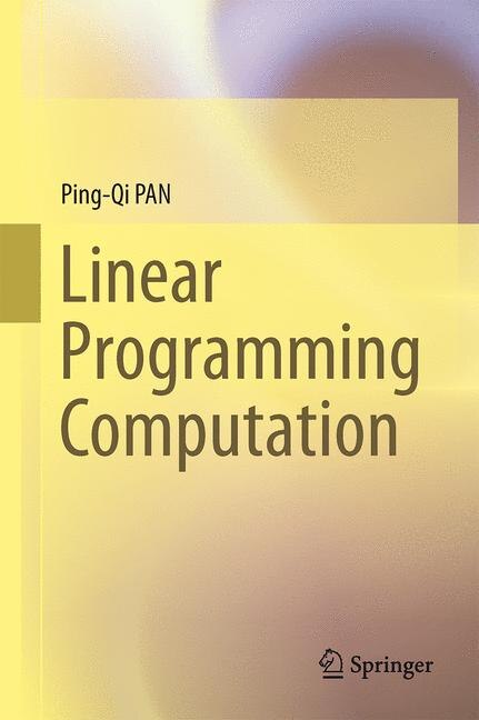 Couverture_Linear Programming Computation