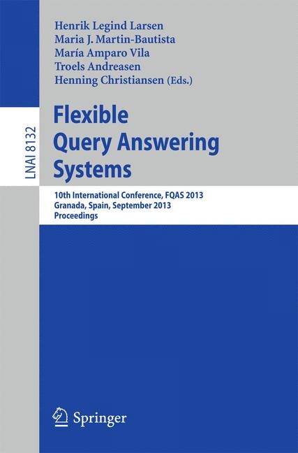 Front cover_Flexible Query Answering Systems