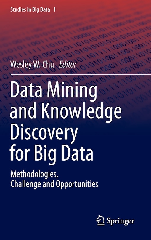 Couverture_Data Mining and Knowledge Discovery for Big Data