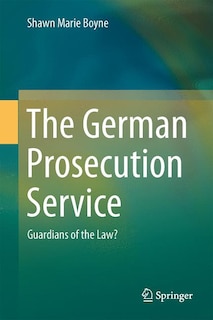 Front cover_The German Prosecution Service