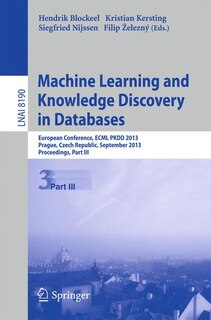 Couverture_Machine Learning and Knowledge Discovery in Databases