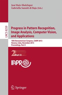 Couverture_Progress in Pattern Recognition, Image Analysis, Computer Vision, and Applications
