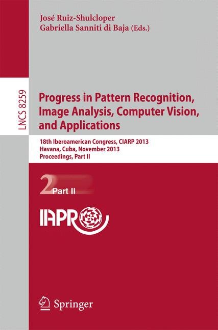 Couverture_Progress in Pattern Recognition, Image Analysis, Computer Vision, and Applications