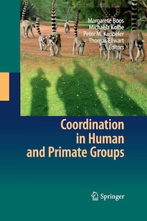 Couverture_Coordination In Human And Primate Groups
