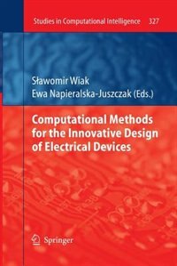 Couverture_Computational Methods for the Innovative Design of Electrical Devices