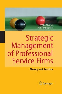 Front cover_Strategic Management of Professional Service Firms
