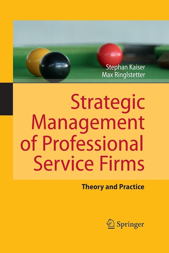 Front cover_Strategic Management of Professional Service Firms