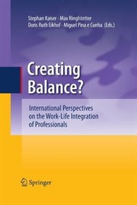 Couverture_Creating Balance?