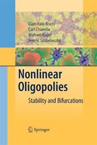 Front cover_Nonlinear Oligopolies
