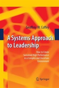 Front cover_A Systems Approach to Leadership