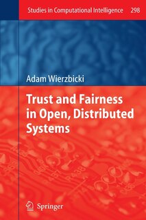 Couverture_Trust and Fairness in Open, Distributed Systems