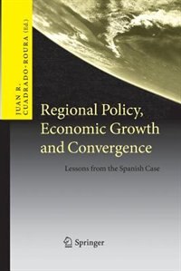 Front cover_Regional Policy, Economic Growth and Convergence