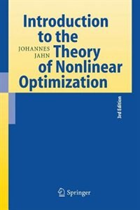 Front cover_Introduction to the Theory of Nonlinear Optimization