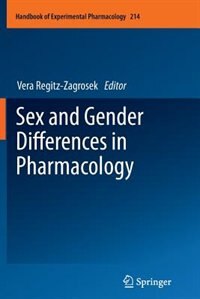 Couverture_Sex and Gender Differences in Pharmacology