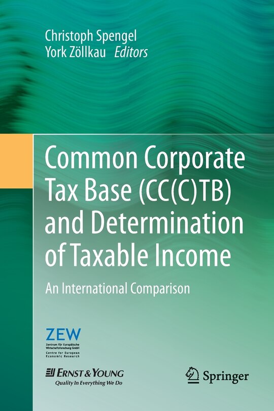 Couverture_Common Corporate Tax Base (CC(C)TB) and Determination of Taxable Income