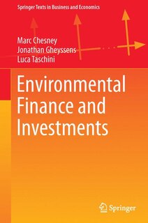 Front cover_Environmental Finance And Investments
