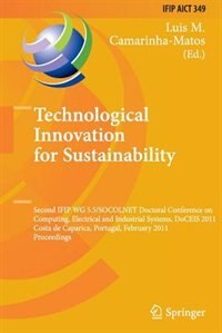 Couverture_Technological Innovation for Sustainability