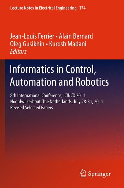 Front cover_Informatics in Control, Automation and Robotics