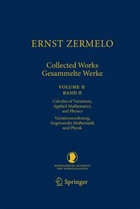 Front cover_Ernst Zermelo - Collected Works/Gesammelte Werke II