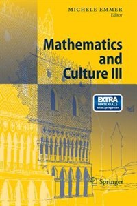 Front cover_Mathematics and Culture III