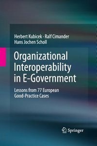 Front cover_Organizational Interoperability in E-Government