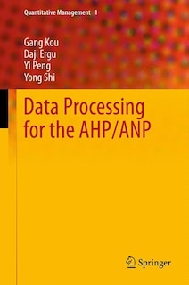 Couverture_Data Processing for the AHP/ANP