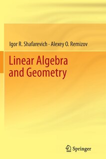 Couverture_Linear Algebra and Geometry