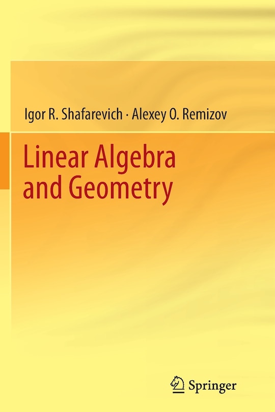 Couverture_Linear Algebra and Geometry
