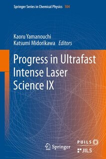 Couverture_Progress In Ultrafast Intense Laser Science