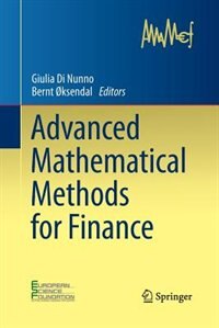 Front cover_Advanced Mathematical Methods for Finance