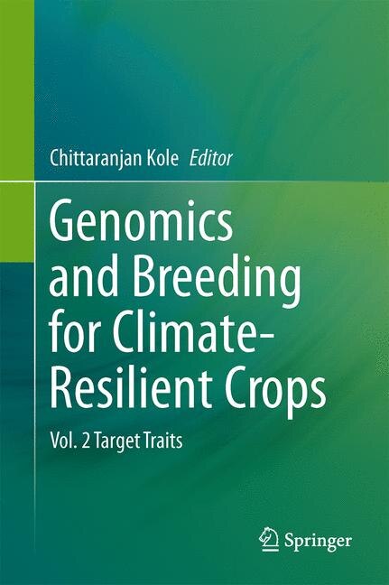Front cover_Genomics and Breeding for Climate-Resilient Crops