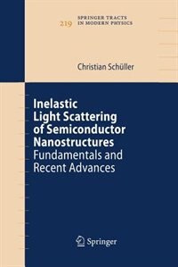 Front cover_Inelastic Light Scattering of Semiconductor Nanostructures